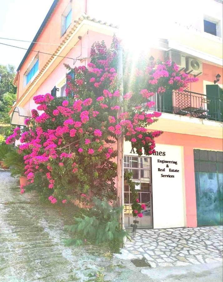 Ágios Matthaíos Voukamvilia Boutique Apartment מראה חיצוני תמונה